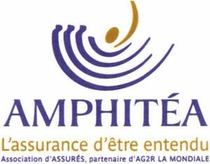 AMPHITÉA L'assurance d'être entendu Association d'ASSURÉS, partenaire d'AG2R LA MONDIALE_logo