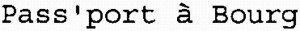 Pass'port à Bourg_logo