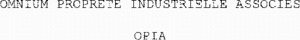 OMNIUM PROPRETE INDUSTRIELLE ASSOCIES OPIA_logo