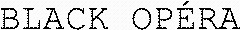 BLACK OPÉRA_logo
