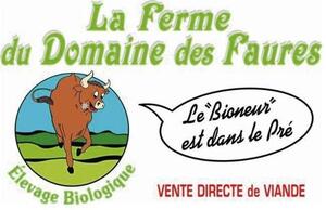 LA FERME DU DOMAINE DES FAURES LE *BIONEUR* EST DANS LE PRE_logo
