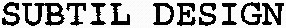 SUBTIL DESIGN_logo