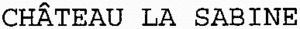 CHÂTEAU LA SABINE_logo