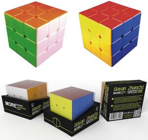 DAYAN ZHANCHI MORE SPEEDCUBE MORE SPEED PRECISE FUN_logo