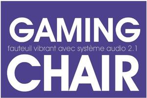 GAMING CHAIR FAUTEUIL VIBRANT AVEC SYSTEME AUDIO 2.1_logo