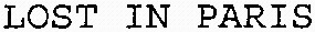 LOST IN PARIS_logo
