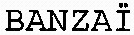 BANZAÏ_logo