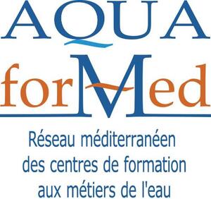 AQUA FOR MED. RESEAU MEDITERRANEEN DES CENTRES DE FORMATION AUX METIERS DE L EAU_logo