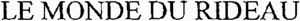 LE MONDE DU RIDEAU_logo