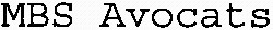 MBS Avocats_logo