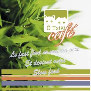 O TXIKI CAFE LE FAST FOOD SE MET AU VERT ET DEVIENT VOTRE SLOW FOOD_logo
