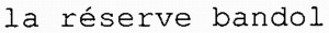 la réserve bandol_logo