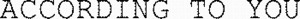 ACCORDING TO YOU_logo