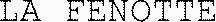 LA FENOTTE_logo