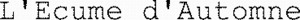L'Ecume d'Automne_logo
