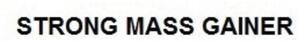 STRONG MASS GAINER_logo