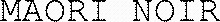 MAORI NOIR_logo