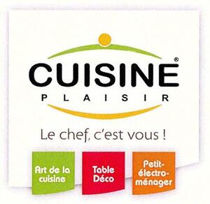 CUISINE PLAISIR LE CHEF, C'EST VOUS! ART DE LA CUISINE TABLE DECO PETIT-ELECTRO-MENAGER_logo