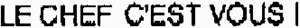 LE CHEF, C'EST VOUS!_logo