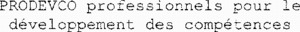 PRODEVCO professionnels pour le développement des compétences_logo