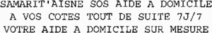 SAMARIT'AISNE SOS AIDE A DOMICILE A VOS COTES TOUT DE SUITE 7J/7 VOTRE AIDE A DOMICILE SUR MESURE_logo