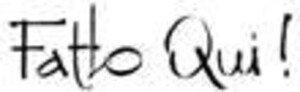 FATTO QUI !_logo