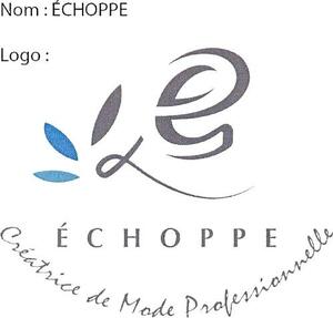 ECHOPPE E ECHOPPE CREATRICE DE MODE PROFESSIONNELLE_logo