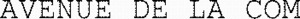 AVENUE DE LA COM_logo
