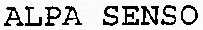 ALPA SENSO_logo