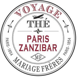 MF MARIAGE FRERES THE PARIS ZANZIBAR VOYAGE PARIS 1854_logo