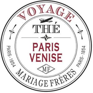 MF MARIAGE FRERE THE PARIS VENISE VOYAGE PARIS 1854_logo