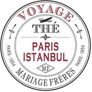MF MARIAGE FRERES THE PARIS ISTANBUL VOYAGE PARIS 1854_logo