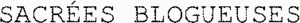 SACRÉES BLOGUEUSES_logo