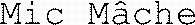 Mic Mâche_logo