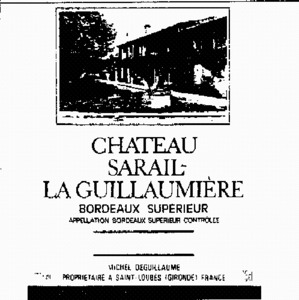 CHATEAU SARAIL LA GUILLAUMIERE_logo