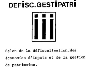 DEFISC.GESTIPATRI III SALON DE LA DEFISCALISATION, DES ECONOMIES D'IMPOTS ET DE LA GESTION DE PATRIMOINE._logo