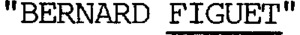 "BERNARD FIGUET"_logo