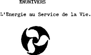 ENUNIVERS L'ENERGIE AU SERVICE DE LA VIE._logo