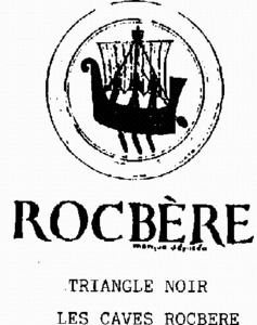 ROCBERE TRIANGLE NOIR LES CAVES ROCBERE_logo