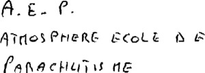 A.E.P. ATMOSPHERE ECOLE DE PARACHUTISME_logo