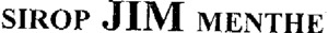 SIROP JIM MENTHE_logo