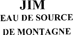 JIM EAU DE SOURCE DE MONTAGNE_logo