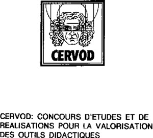 CERVOD: CONCOURS D'ETUDES ET DE REALISATIONS POUR VALORISATION DES O UTILS DIDACTIQUES_logo