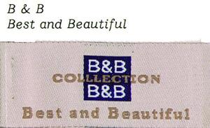 B & B COLLECTION B & B BEST AND BEAUTIFUL_logo
