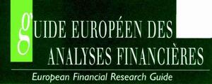 GUIDE EUROPEEN DES ANALYSES FINANCIERES EUROPEAN FINANCIAL RESEARCH GUIDANCE_logo