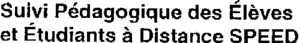 SUIVI PEDAGOGIQUE DES ELEVES ET ETUDIANTS A DISTANCE SPEED_logo