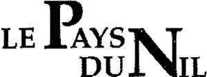 LE PAYS DU NIL_logo