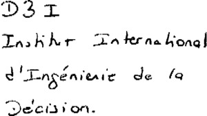 D3I INSTITUT INTERNATIONAL D'INGENIERIE DE LA DECISION_logo