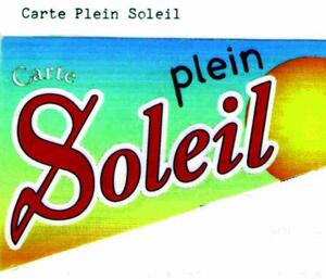 CARTE PLEIN SOLEIL_logo