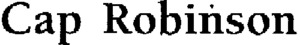 CAP ROBINSON_logo